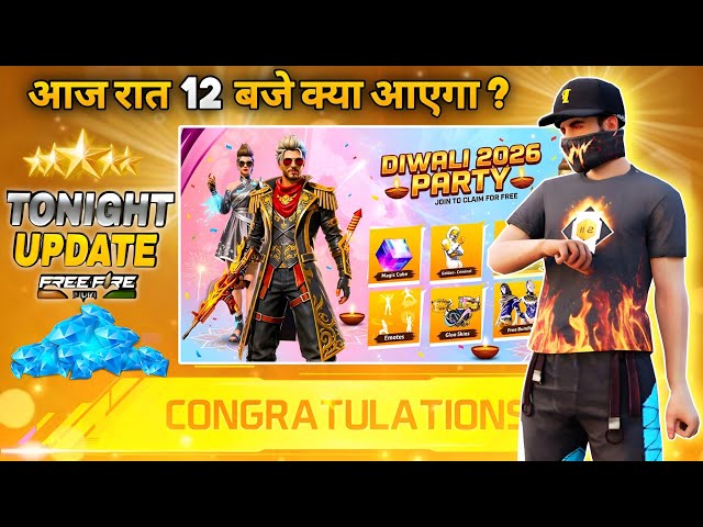 6 October 2026🔥 FREE FIRE NEW EVENT | UPCOMING UPDATE IN FREE FIRE | TONIGHT UPDATE OF FREE FIRE