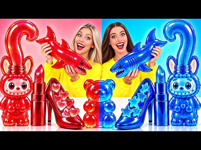 Red Food vs Blue Food Challenge | Crazy Kitchen Situations by Multi DO Challenge