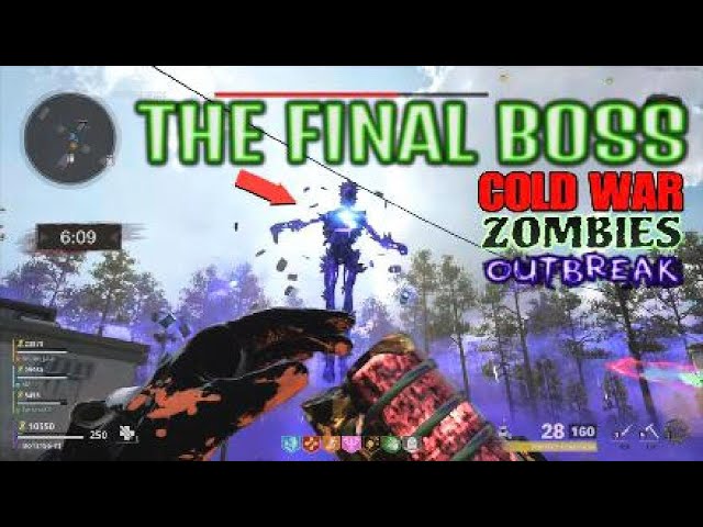 OUTBREAK 'EASTER EGG' BOSS BATTLE | COLD WAR ZOMBIES | PS5