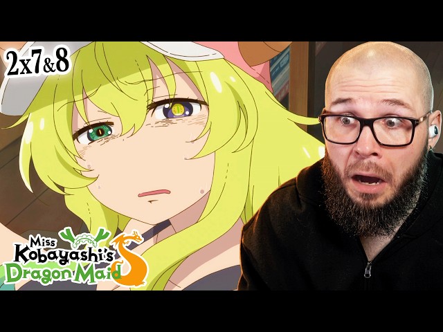 Miss Kobayashi's Dragon Maid S2 Ep 7-8 Reaction