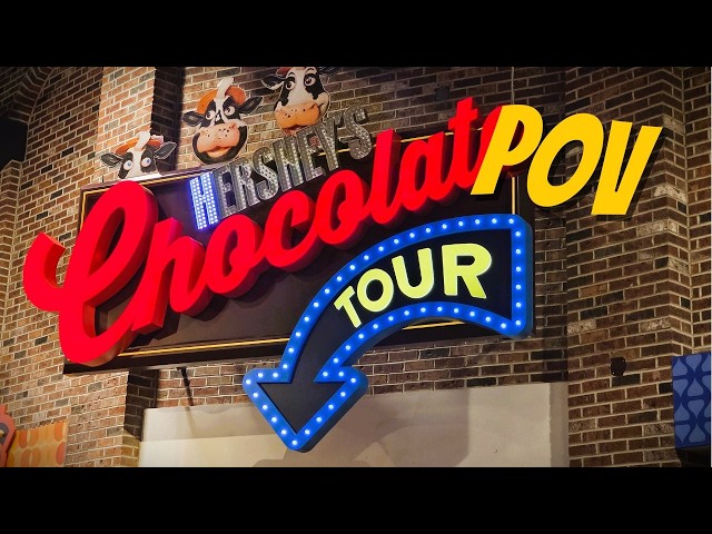 Hershey's Chocolate Tour Onride - POV - Hershey Park