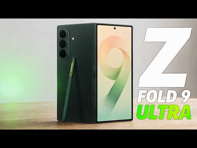 Samsung Galaxy Z Fold 9 Ultra Leaks: The Upgrade We Waited For!😍
