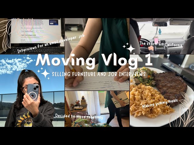 Trading Big Furniture for a Fresh Start: My Apartment Move & Email Development Job Interviews