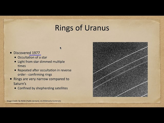 Chapter 12 - Lesson 4 - Planetary Rings
