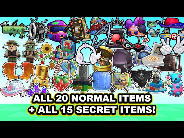 How To GET ALL 15 SECRET and 20 NORMAL ITEMS + BADGES | The Hunt: Roblox 20 [EVENT]