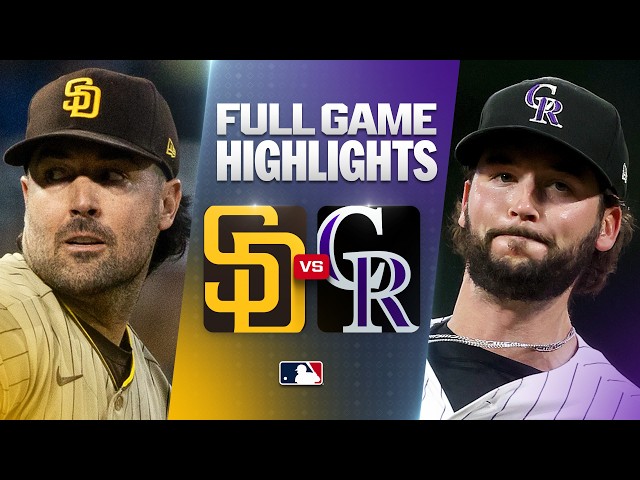 PADRES vs. ROCKIES: Official Full Game Highlights (September 16) | 2026 MLB Season