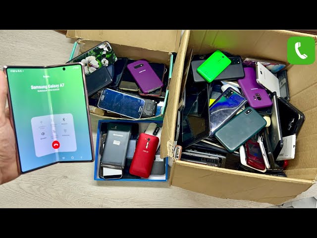 Crazy Phones in a Box, Search for a Calling Phone Samsung Galaxy & My Collections phones