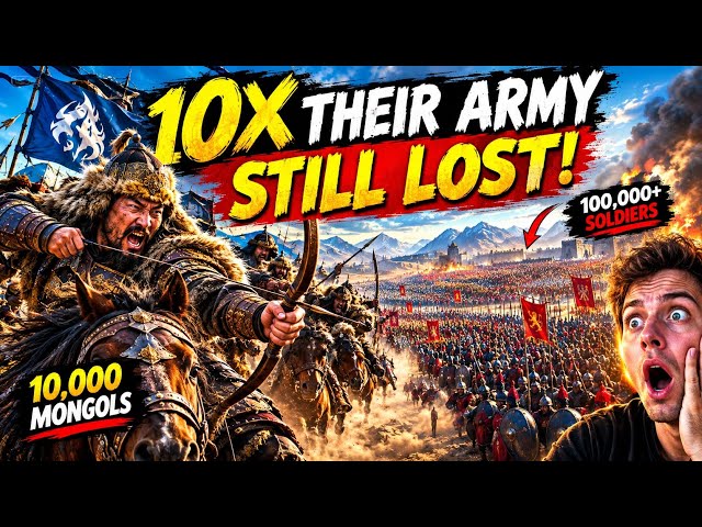 They Were Outnumbered 10 to 1… Then the Mongols Did THIS