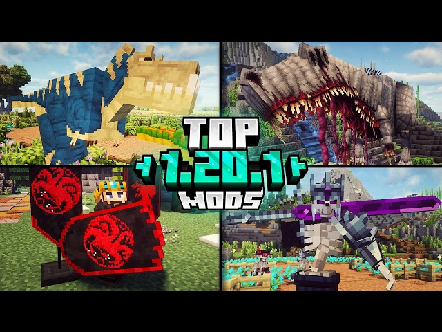 Top 30 Minecraft 1.20.1 Mods (Forge/Fabric/NeoForge)