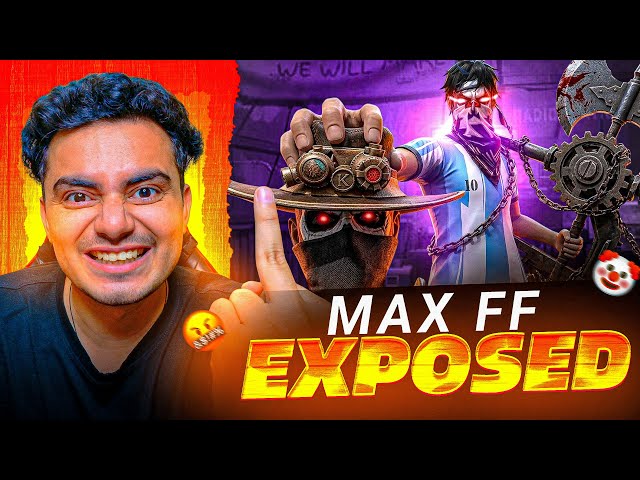 Dark reality of Max ff 🤡 full expose reel vs reality ☠️