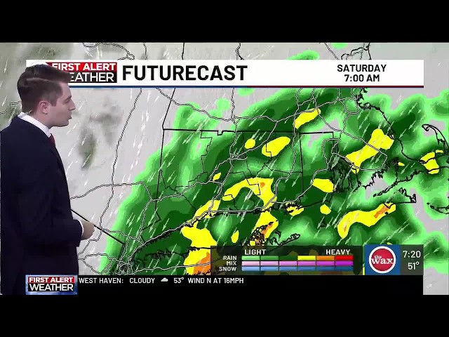 FORECAST: First Alert Weather Days for a wet, windy weekend