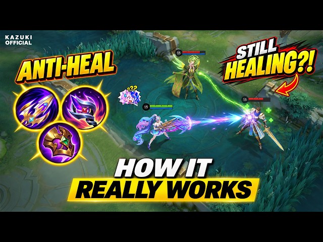 ANTI HEAL GUIDE WHY ENEMIES STILL HEAL