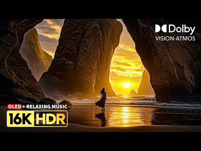 Ultimate Massive OLED Display Test | Dolby Vision HDR 16K 120FPS (8K/4K TV) | Relaxing Music