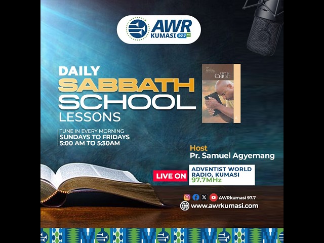 AWR KUMASI CHURCH NEWS  | SUNDAY AUGUST 30TH, 2026