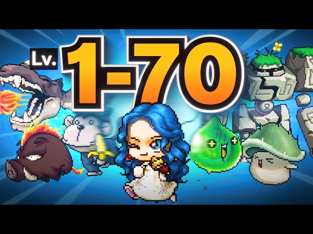 The Complete Lv.1-70 Training Guide for MapleStory Classic World