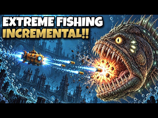 An Incremental Fishing Game with BOSS BATTLES!