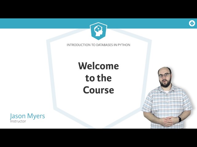 Python tutorial: Introduction to Databases in Python