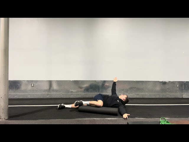 Open Book Stretch