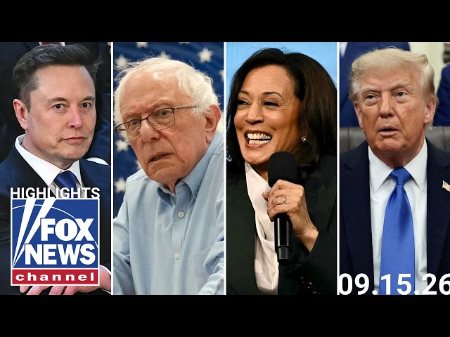 Fox News Highlights - September 15, 2026