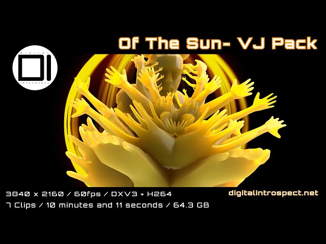 Of The Sun - 4K VJ Pack by Digital Introspect