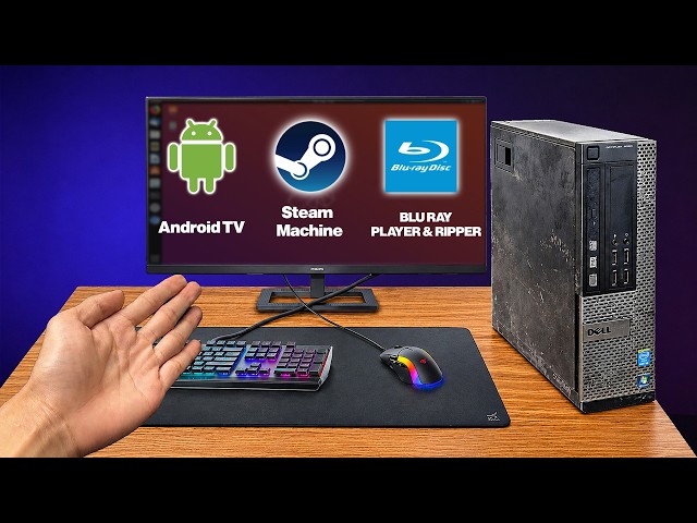 I Turned This Old PC Into an All in One Entertainment Center!
