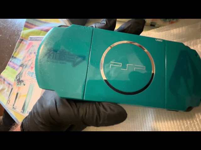 Rare Hatsune Miku psp 3000 unboxing 