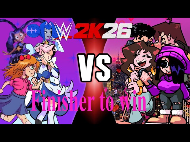 Team rebellion gals vs baddies reloaded, finisher to win 