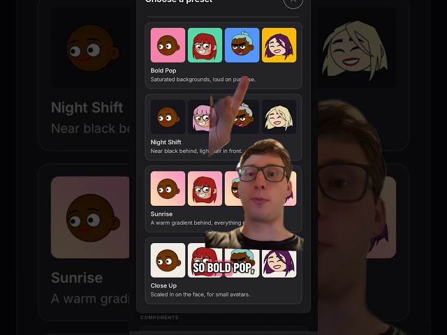 dicebear, avatars, api, frontend, webdev, opensource, javascript, react, nextjs, coding, devtools