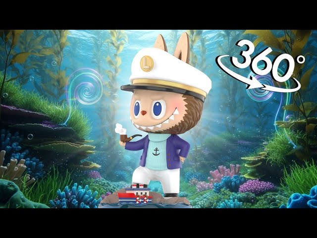 Where is LABUBU in 360° VR | 4K (LABUBU Captain Meme)