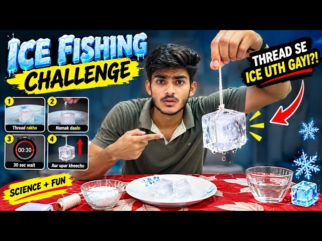 ❄️ “THREAD SE ICE UTH GAYI?! 😱” | Experiment Arena | Science experiment |