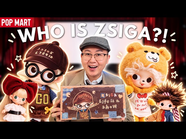 У POP MART ZSIGA целая труппа?! 🎭 Распаковка ПОЛНОГО НАБОРА серии «Жизнь — это шоу»