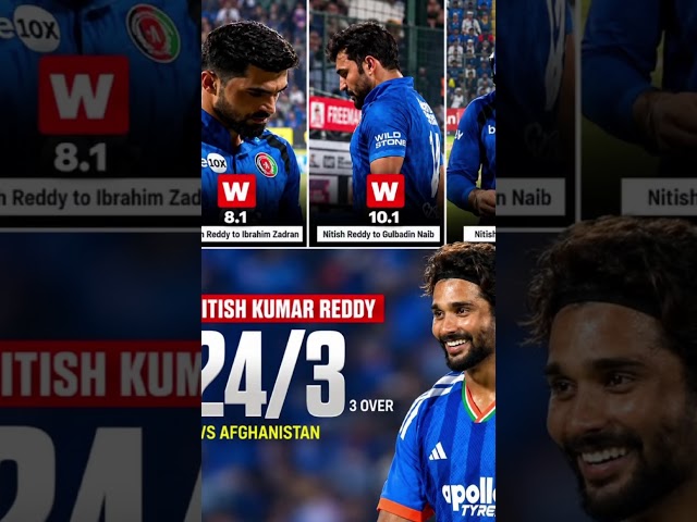 Nitish Kumar Reddy Comeback 🔥☠️ #cricket #shorts
