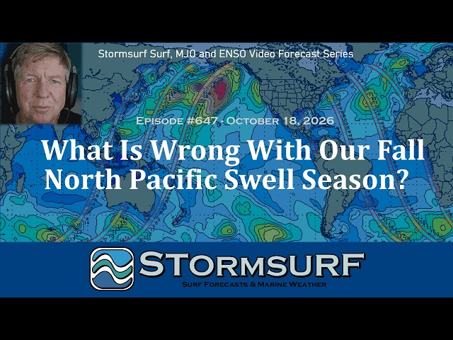 What Is Wrong With Our Fall North Pacific Swell Season?