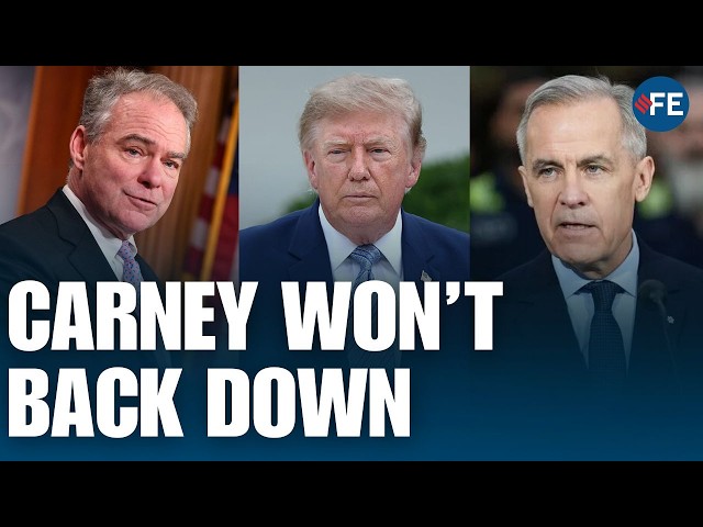 Trump’s Canada Tariffs Trigger Fiery Clash As Kaine Speaks Out And Carney Hits Back | US NEWS