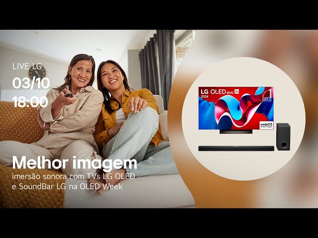 LG Live | OLED Week: TV + Soundbar bundles on sale!