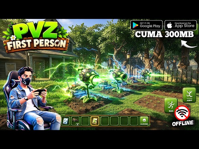 Baru Rilis Di PlayStore! - Plants vs Zombies First Person Offline