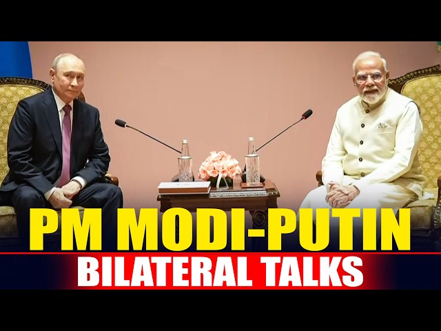LIVE: PM Narendra Modi & Russian President Putin Hold Bilateral Talks | India-Russia | BRICS Summit