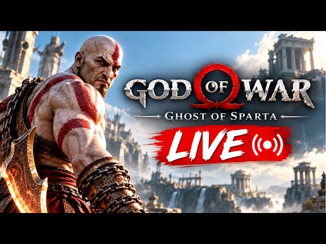 GOD OF WAR: GHOST OF SPARTA 🔥 LIVE GAMEPLAY | Kratos Returns! ⚔️
