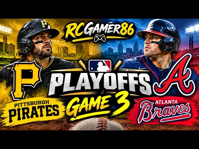 MLB The Show 26 NLWC Game 3 Pittsburgh Pirates vs Atlanta Braves