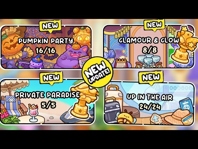 TRIPLE UPDATE!! COMPLETE ALL 8/8 GLAMOUR & GLOW SECRETS IN GRAND HOTEL AVATAR WORLD 