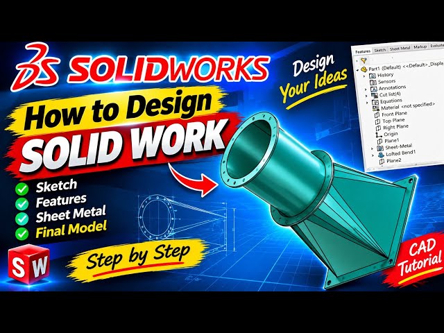 How to #Design# Lofted Bend #Tutorial# Solidwork in Rice Mill Part 