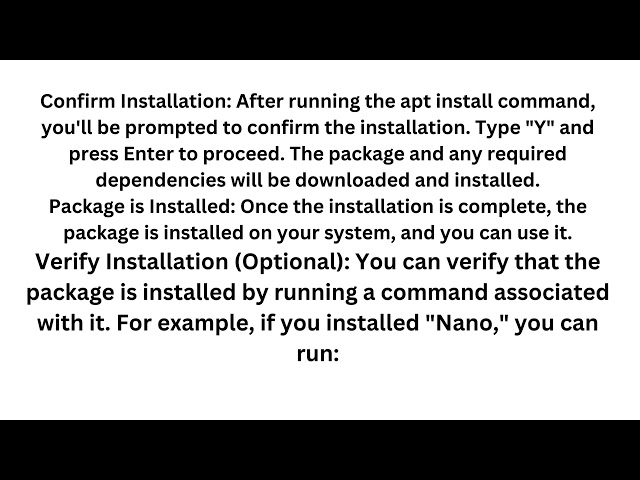 How to install pakackage in Ubuntu