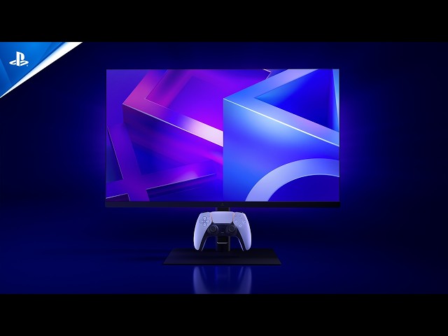 27" Gaming Monitor with DualSense Charging Hook - Features Trailer | PlayStation
