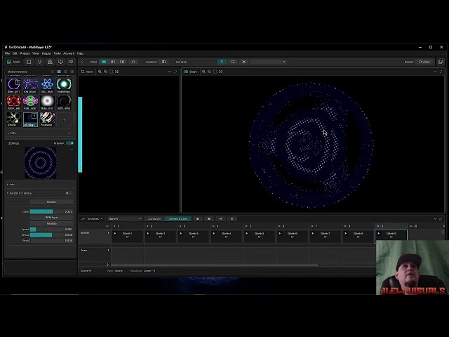 3D model to demonstrate how 3D objects work inside MadMapper.