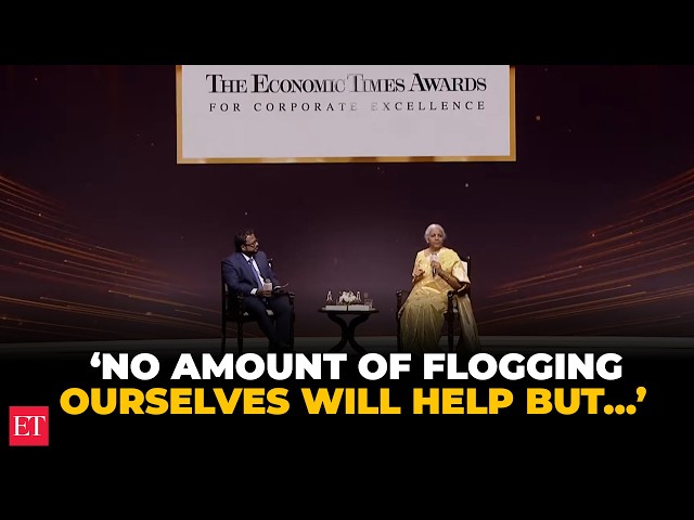 ET Awards 2025 | Fundamentals sound but money markets work their way: FM Sitharaman on FDI outflows