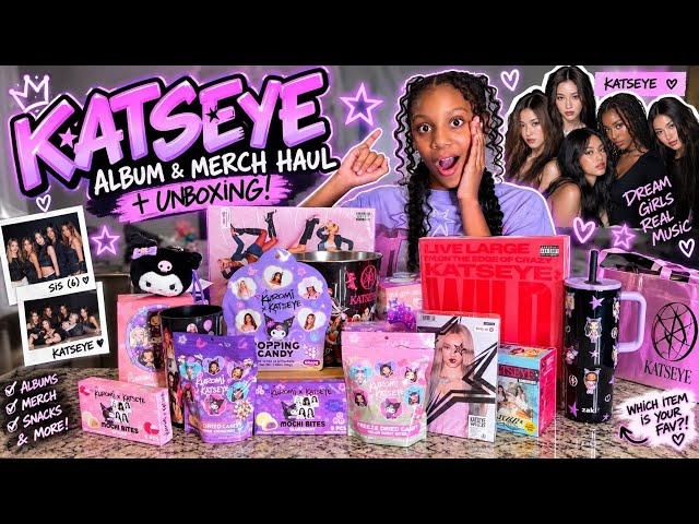 The NEW Katseye Album and Merch is WILD! 😜 (HAUL + UNBOXING) 