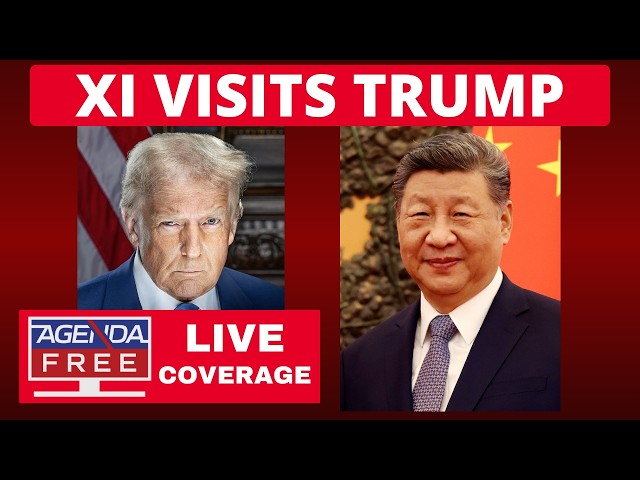 China’s President Xi Visits Trump at White House - LIVE Breaking News Coverage