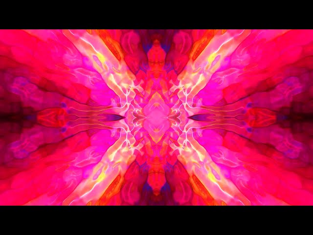 Abstract VJ Loop #4 | Kaleidoscope Nebula Sunset | 4K UHD | DJ Visuals | Motion Graphics Background