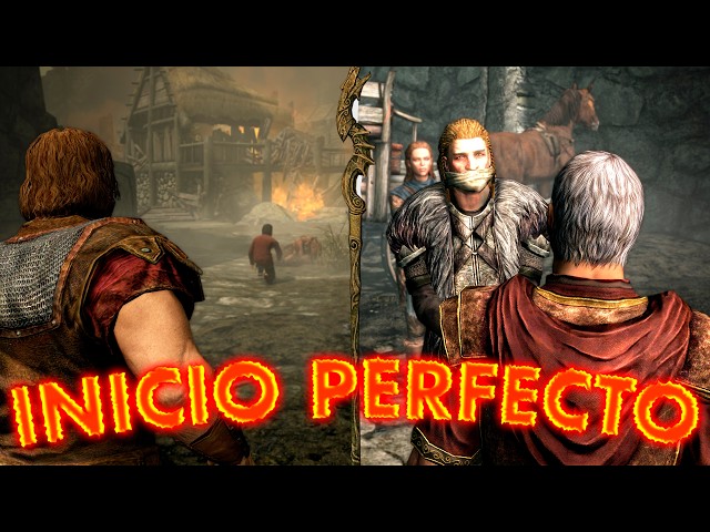 The intro to Skyrim is ULTRA DETAILED