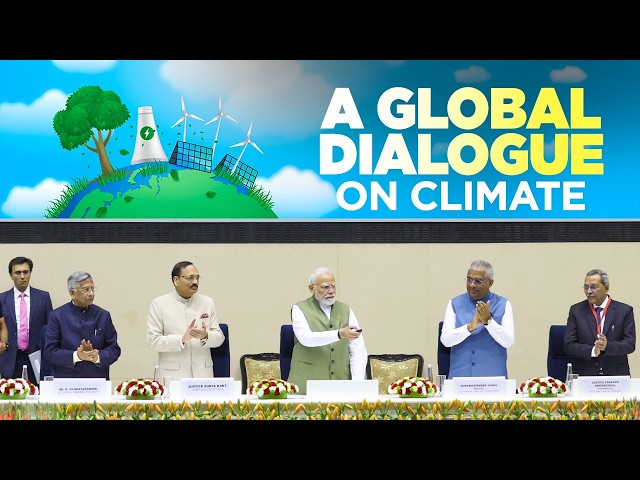 LIVE: PM inaugurates International Conference on “The Future of Environment and Climate Dynamics”